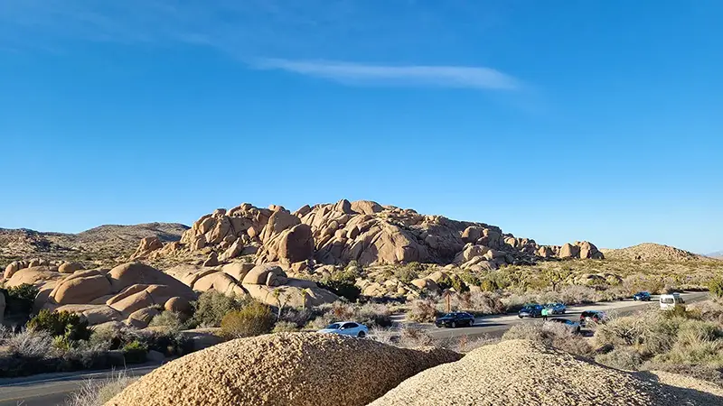 View from Skull Rock toward Discovery Trail