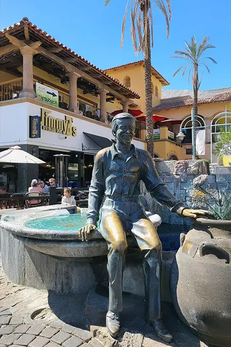 Statue of Sonny Bono, downtown Palm Springs