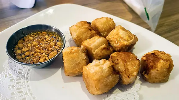 Shrimp Shumai at Thai Smile Palm Springs