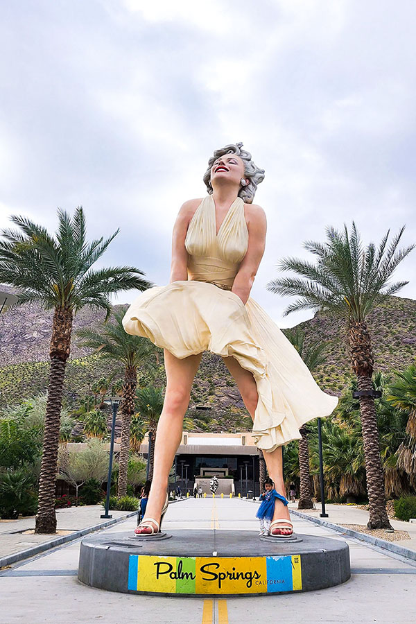 Palm Springs Art: Forever Marilyn